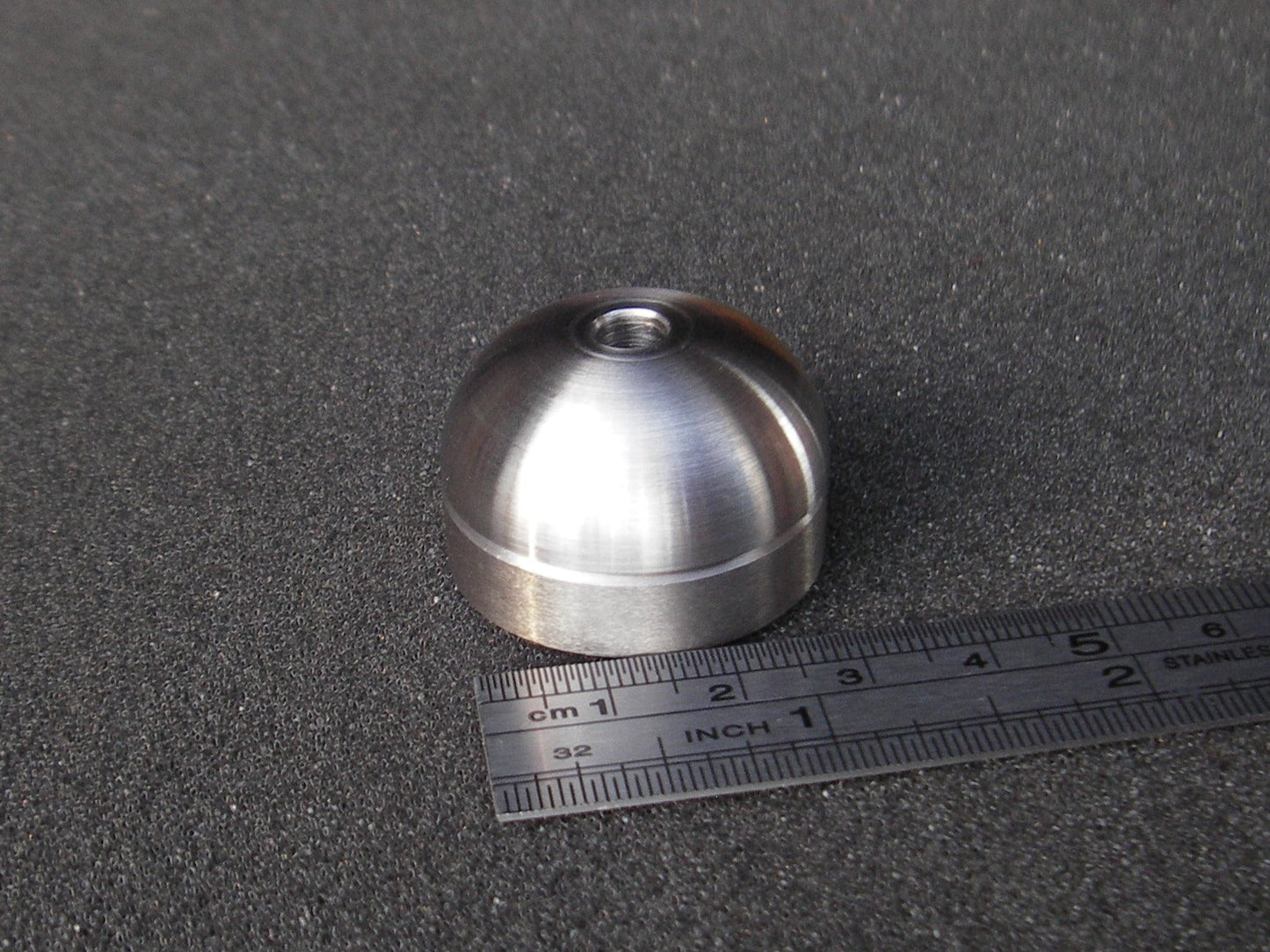 Round cap for 4oz tungsten weight